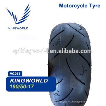 high speed tubeless motorcycle tire 190/55-17